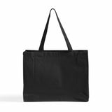 Full Gusset Heavy Canvas Affordable Horizontal Tote Bags - TF275