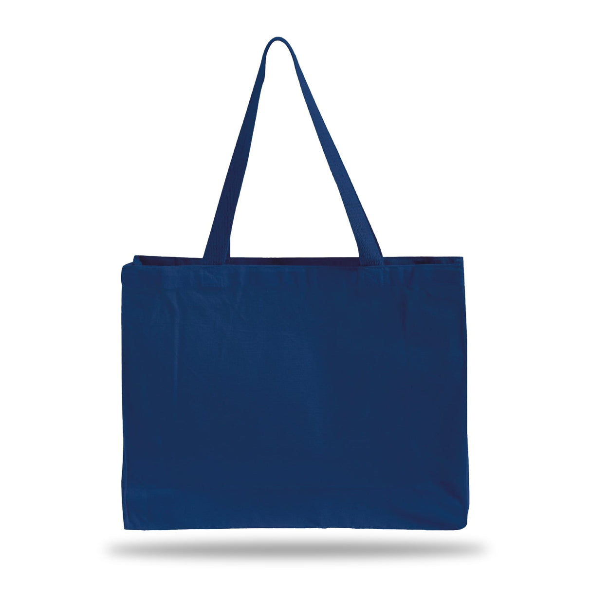 Full Gusset Heavy Canvas Affordable Horizontal Tote Bags - TF275