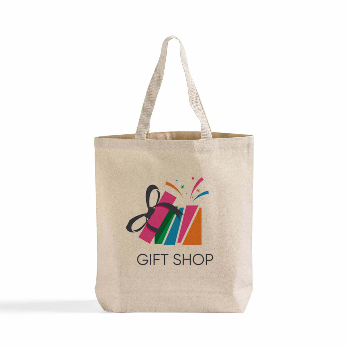 Gusseted Canvas Tote Bags Customized - Custom Logo Canvas Tote Bags - TG200