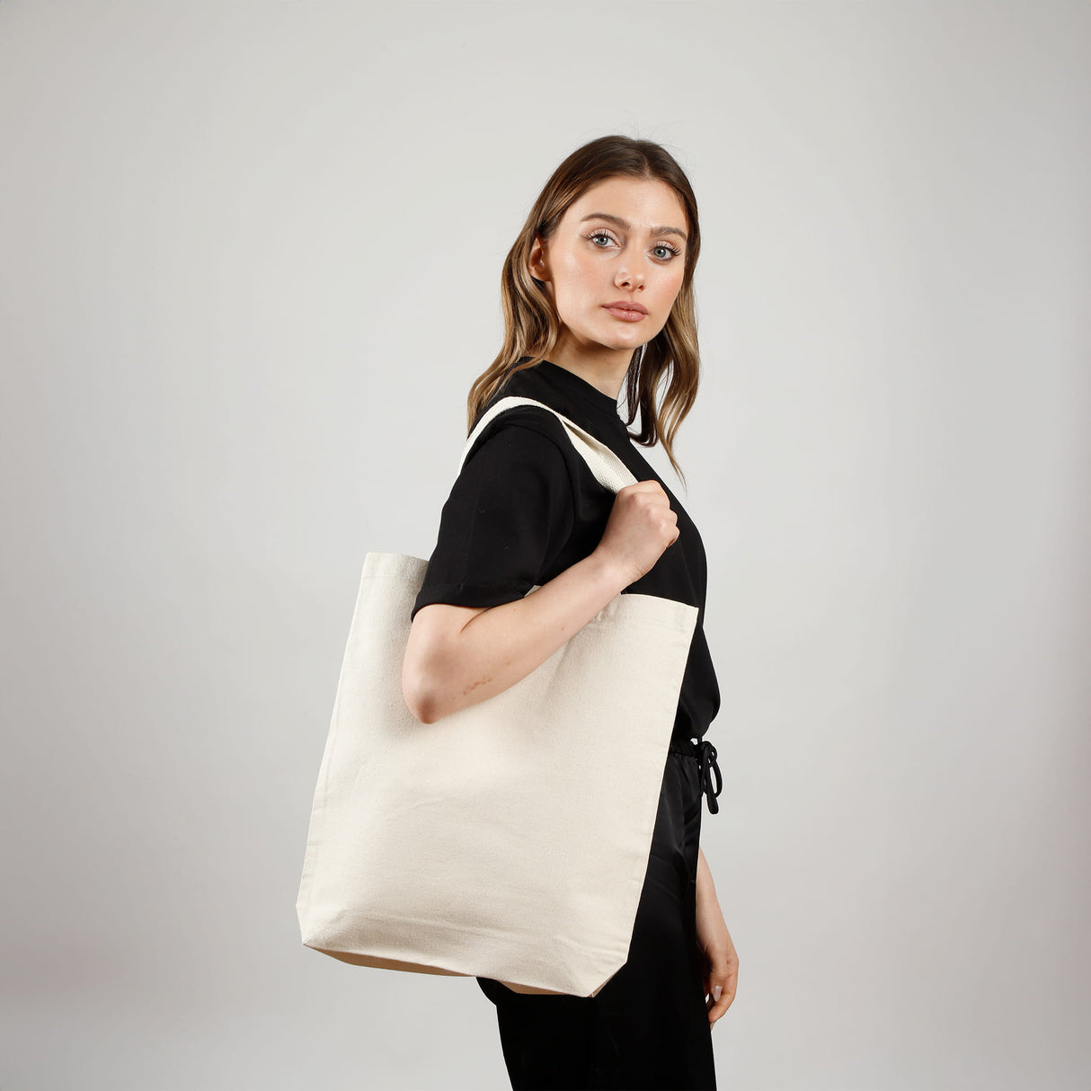 High Quality Promotional Canvas Bag w/Gusset - TG200