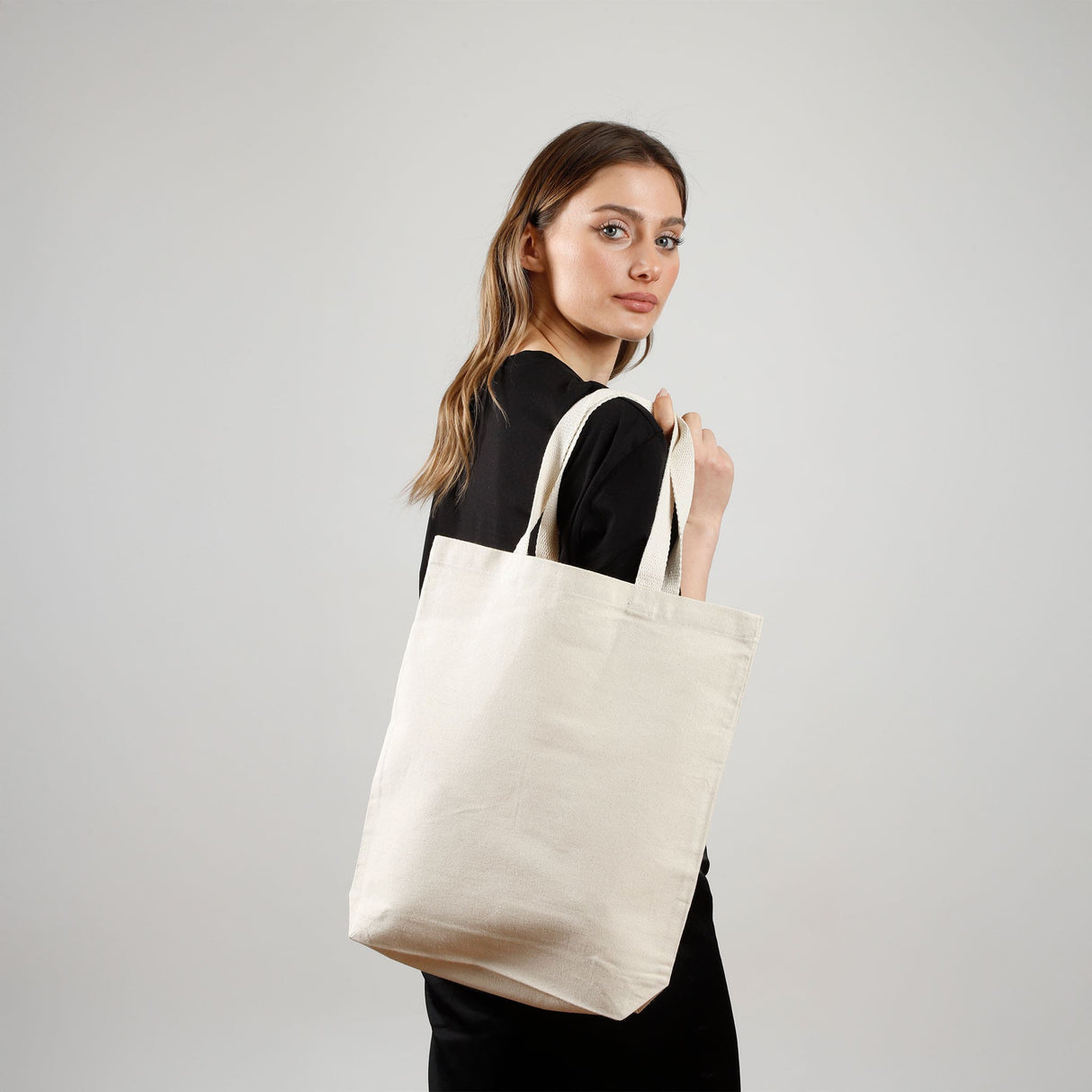 High Quality Promotional Canvas Bag w/Gusset - TG200