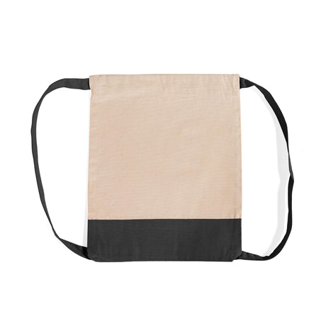 Two Tone Black Sport Backpack