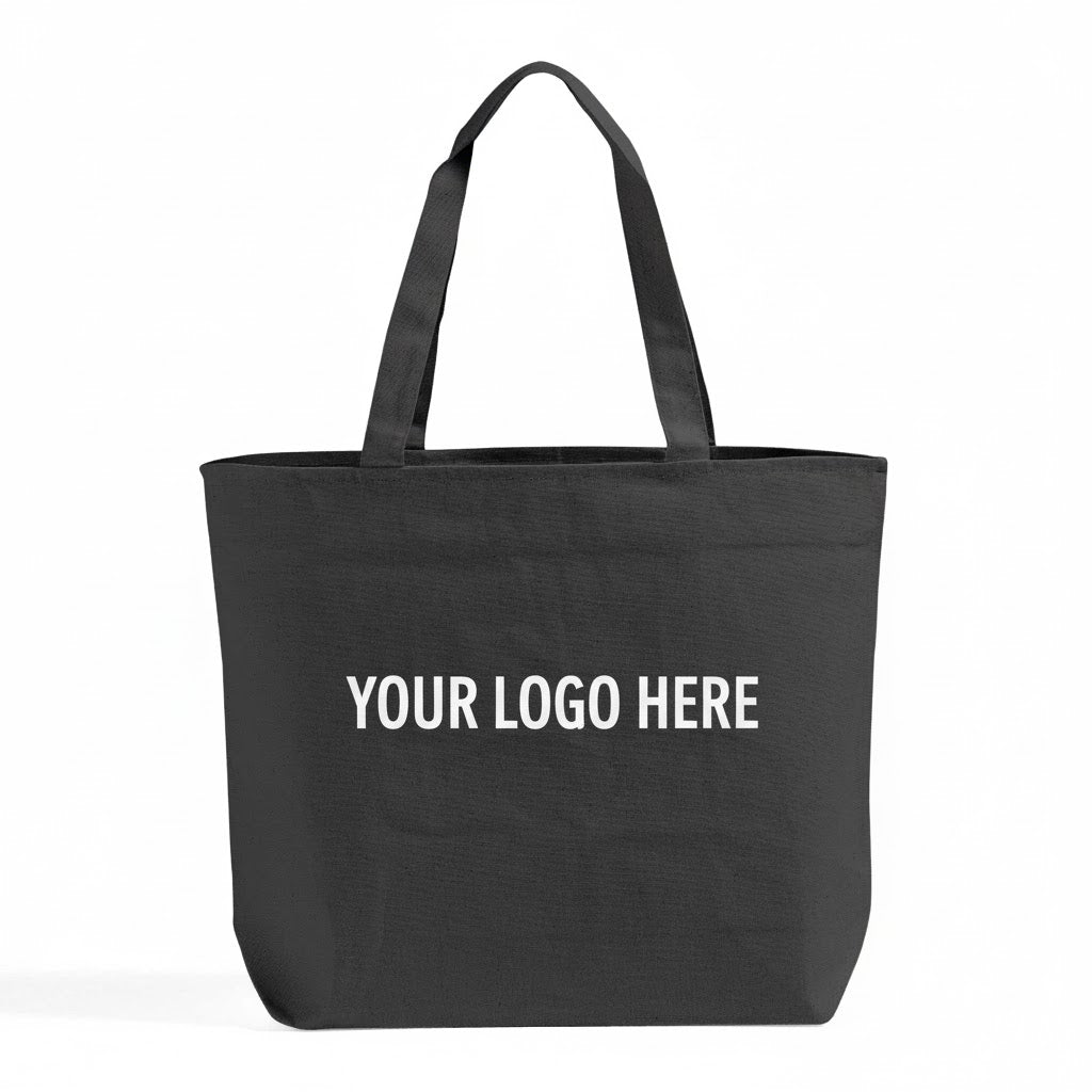 Heavy Canvas Zipper Tote Bags Customized - Personalized Heavy Tote Bag