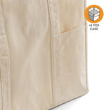 48 ct Organic Utility Canvas Tote - By Case
