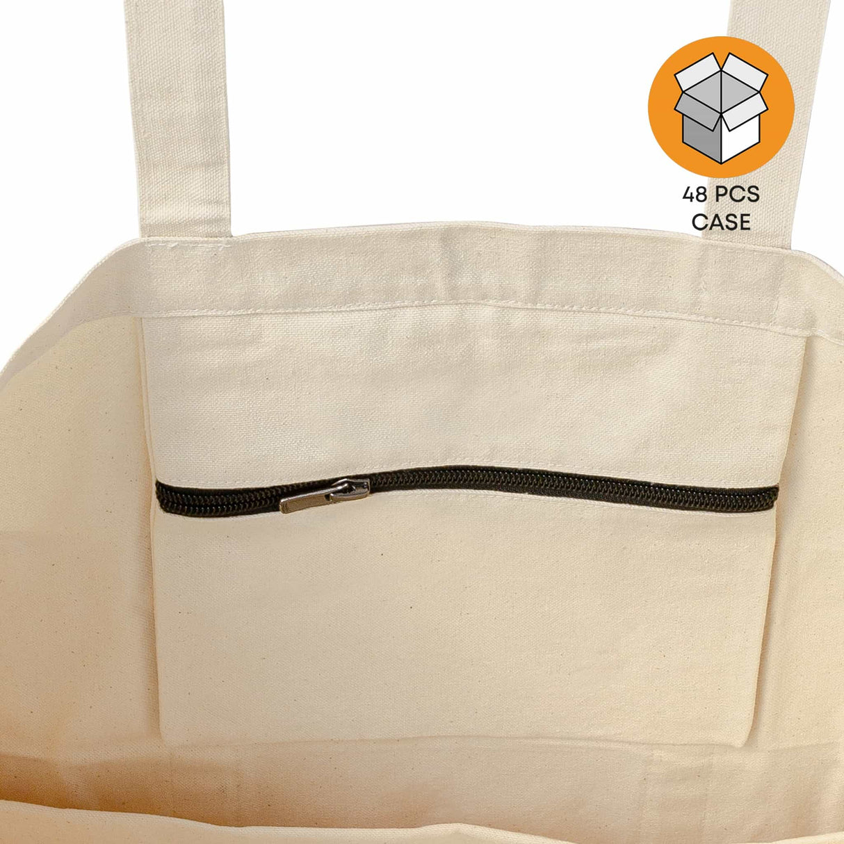 48 ct Organic Utility Canvas Tote - By Case