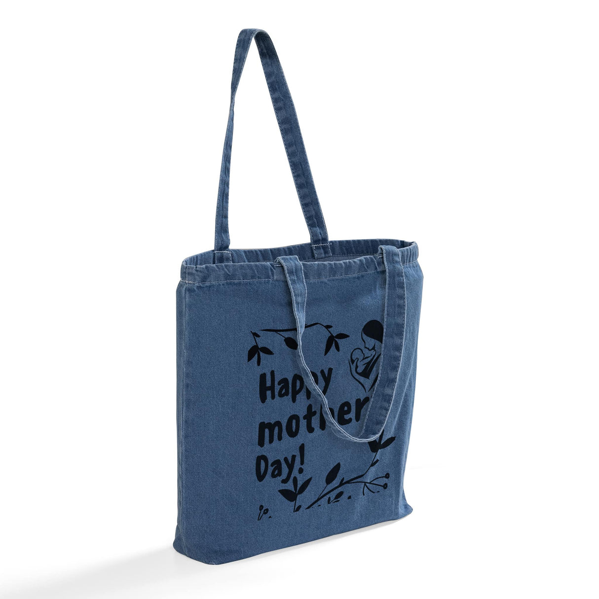 Washed Denim Canvas Tote Bags Promotional - Canvas Tote Bags Custom Printed