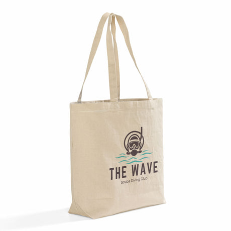 Large Size Value Customized Canvas Tote Bag / Personalized Long Handles Canvas Bag - TG219