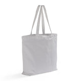 white large polyester canvas tote bag