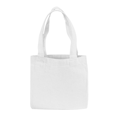 White Mini Cotton Tote Bag