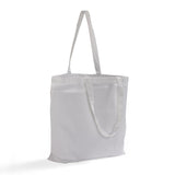 white polyester canvas sublimation tote bag