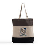 Customized Heavy Canvas Tote Bags Tri-Color - Personalized Tri-Color Tote Bags With Your Logo - TG259