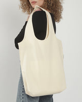 Closeout Large 100% Cotton Organic Stow-N-Go Tote Bag - OR130