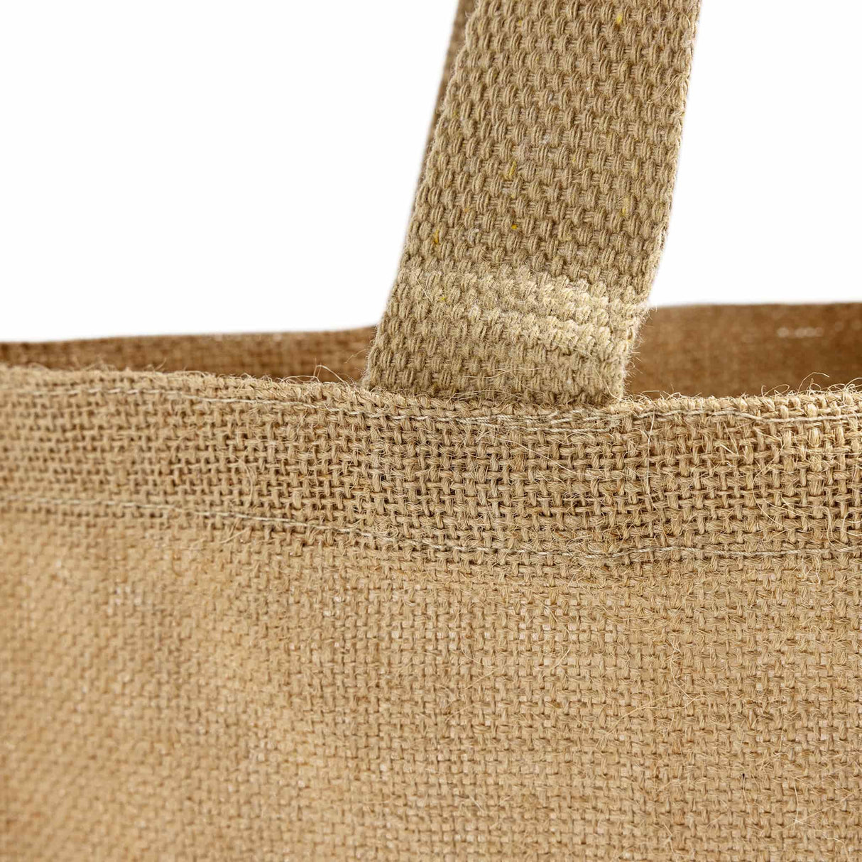 Jute Burlap Tote Bag Handle