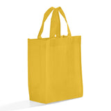 yellow non woven gift bag