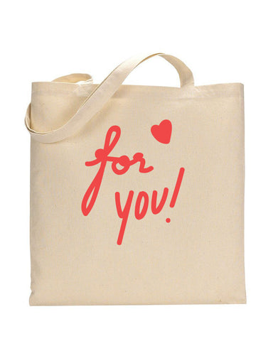 For You! - Valentine's Tote Bag