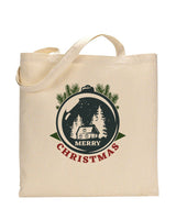 Christmas Snow Globe Tote Bag - Christmas Bags