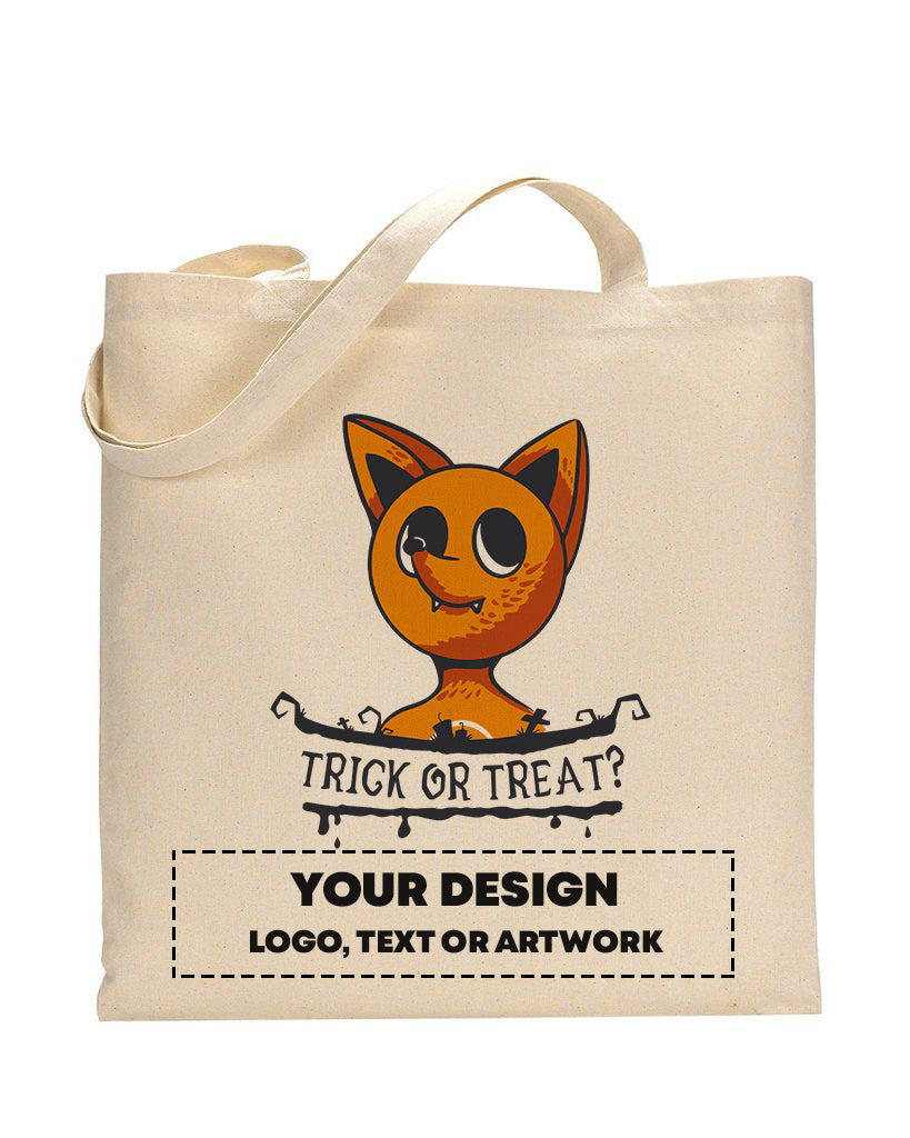 Fox Trick or Treat? - Halloween Tote Bags