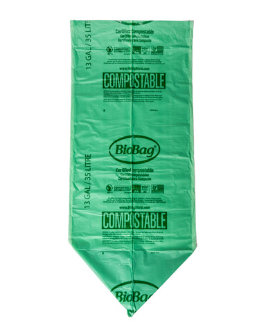 13 gal Certified Compostable Trash Bags | 24x32