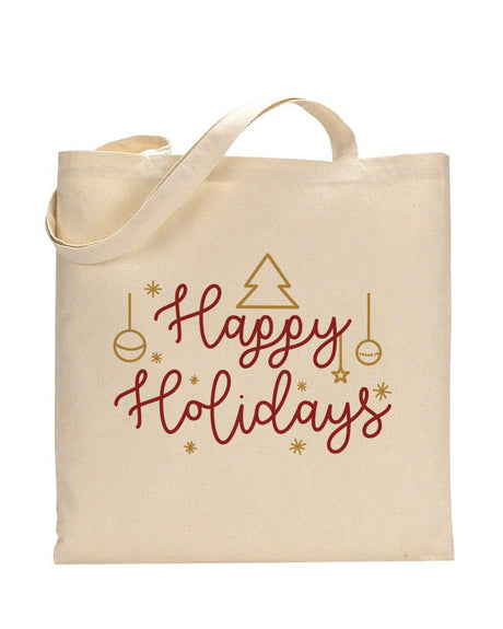 Happy Holliday Christmas Tote Bag - Christmas Bags