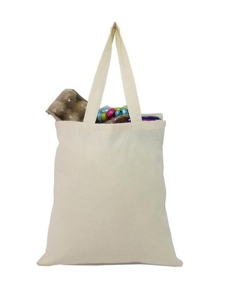 Premium Quality 100% Cotton Reusable Tote Bags - WA100 / WA110