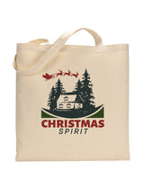 Christmas Spirit Tote Bag - Christmas Bags