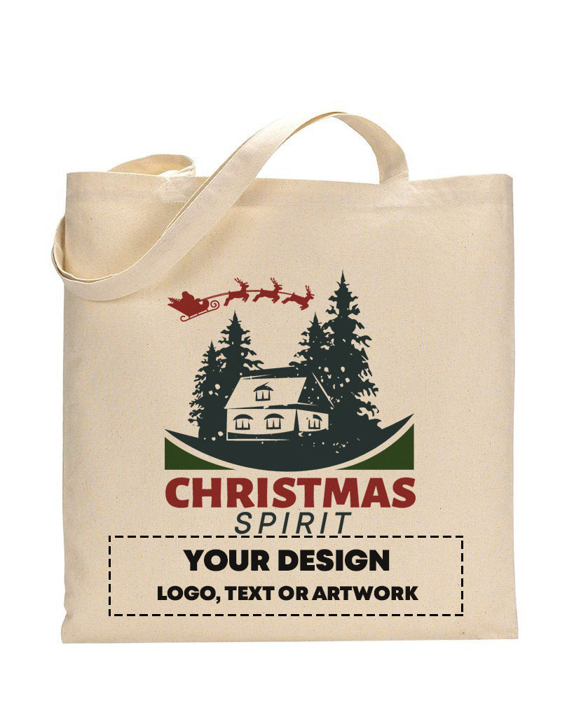 Christmas Spirit Tote Bag - Christmas Bags