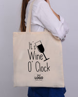 It's Wine O'Clock Design - Winery Tote Bags