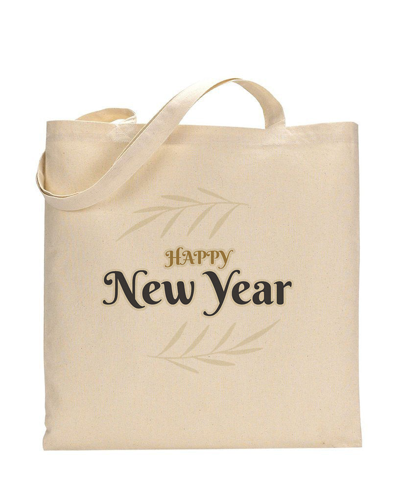 Happy New Year Tote Bag - New Year's Tote Bags Customized Tote