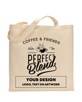 Perfect Blend Design - Coffee Shop Tote Bags