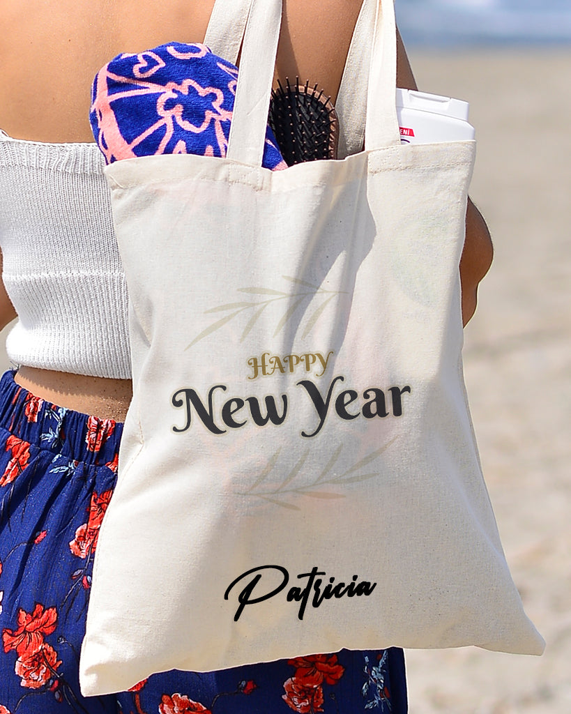 Happy New Year Tote Bag - New Year's Tote Bags
