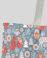 All Over Print Gusseted Grocery Tote Bag - Large
