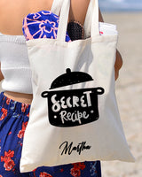 Secret Recipe Design - Bakery Tote Bags