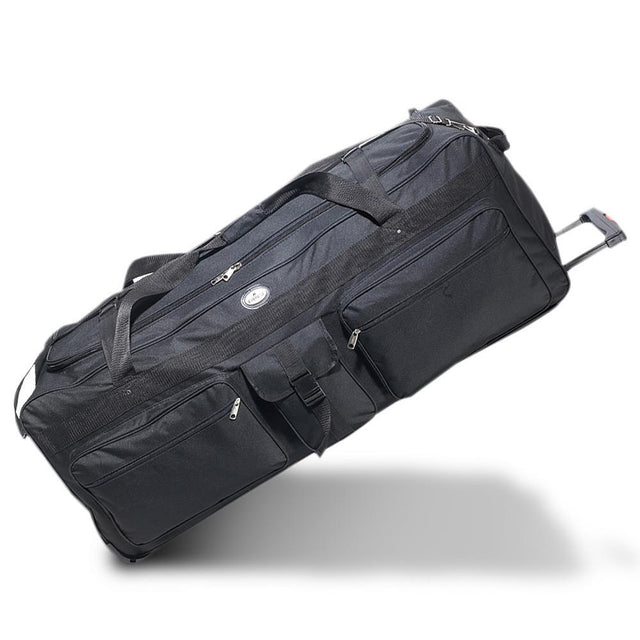Discount 42-Inch Deluxe Wheeled Duffel Bag, Black by Tote Bag Factory