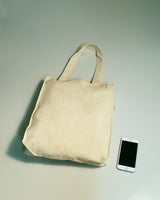 Organic Book Bag / 10" Small Tote Bag with Full Gusset - TF115