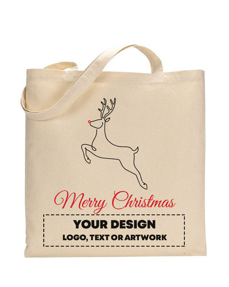 Christmas Deer Merry Christmas Tote Bag - Christmas Bags