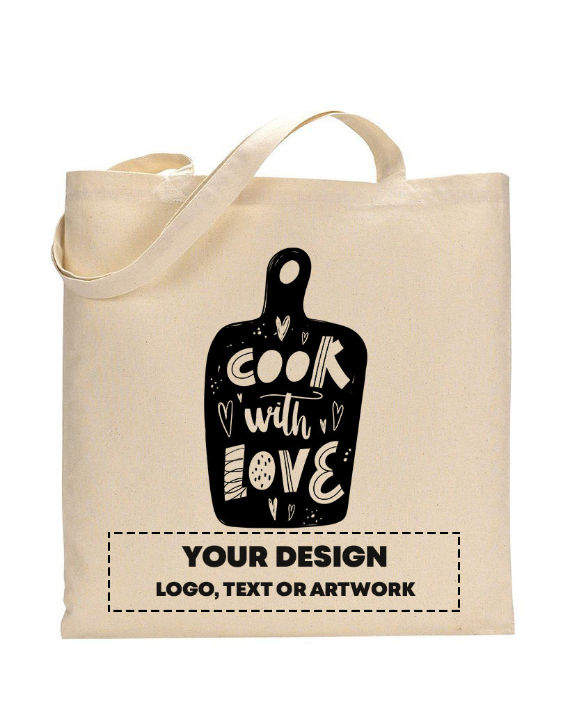 Cook With Love Design - Bakery Tote Bags