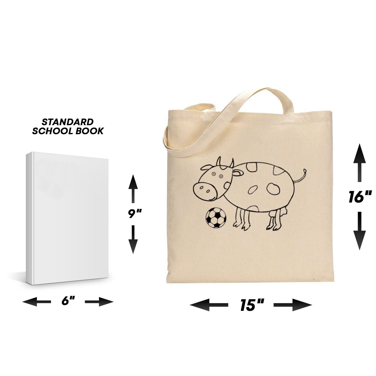The Saucy Cow Tote Bag — The Saucy Cow