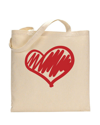 Love Drawing - Valentine's Tote Bag