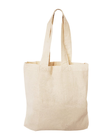 12 ct MINI Cotton 8" Tote Bag / Favor Gift Bags - By Dozen