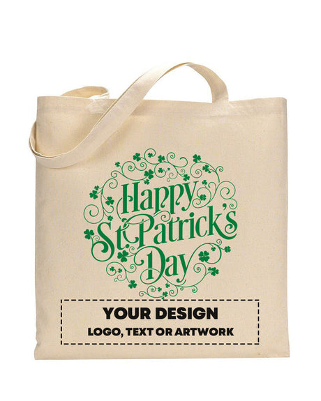 Leaf Globe Happy St Patrick's Day - St Patrick's Tote Bag