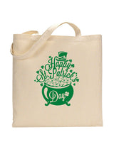 Hat and Boiler Happy St Patrick's Day - St Patrick's Tote Bag