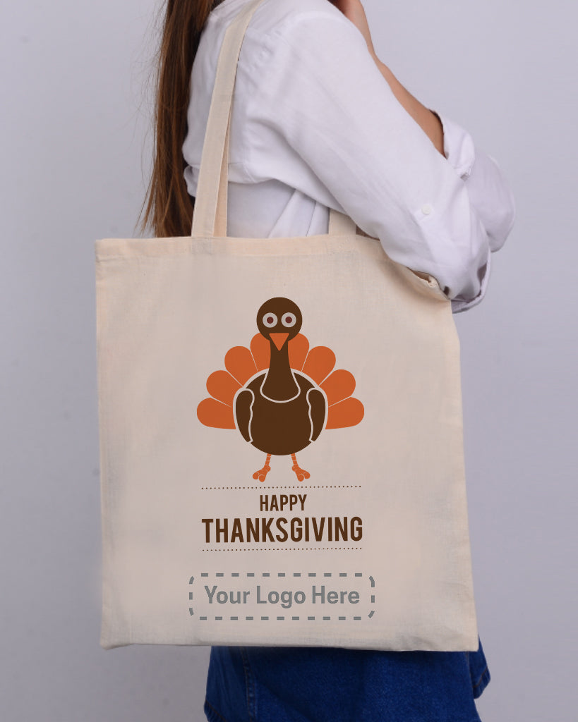 Turkey Happy Thanksgiving Purse Tote Bag Handbag For Women