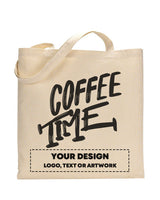 Coffee Time Design - Coffee Shop Tote Bags