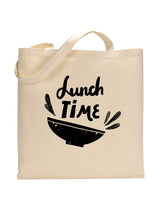 Lunch Time Design - Bakery Tote Bags
