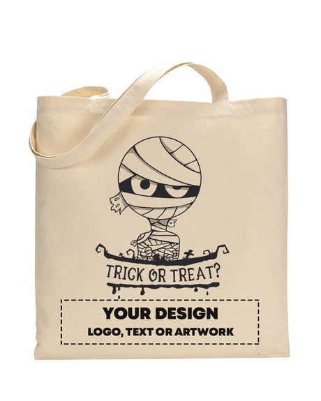 Mummy Trick or Treat? - Halloween Tote Bags