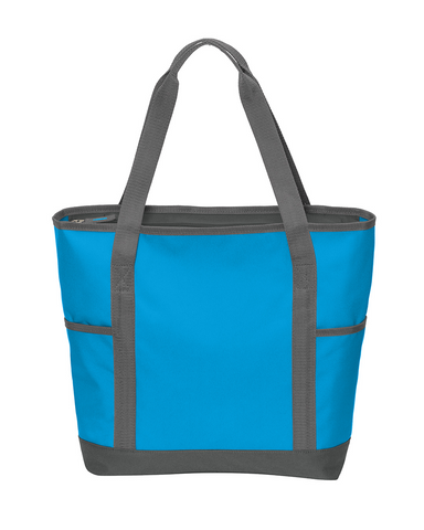 Deluxe Polyester Canvas Body On-The-Go Tote