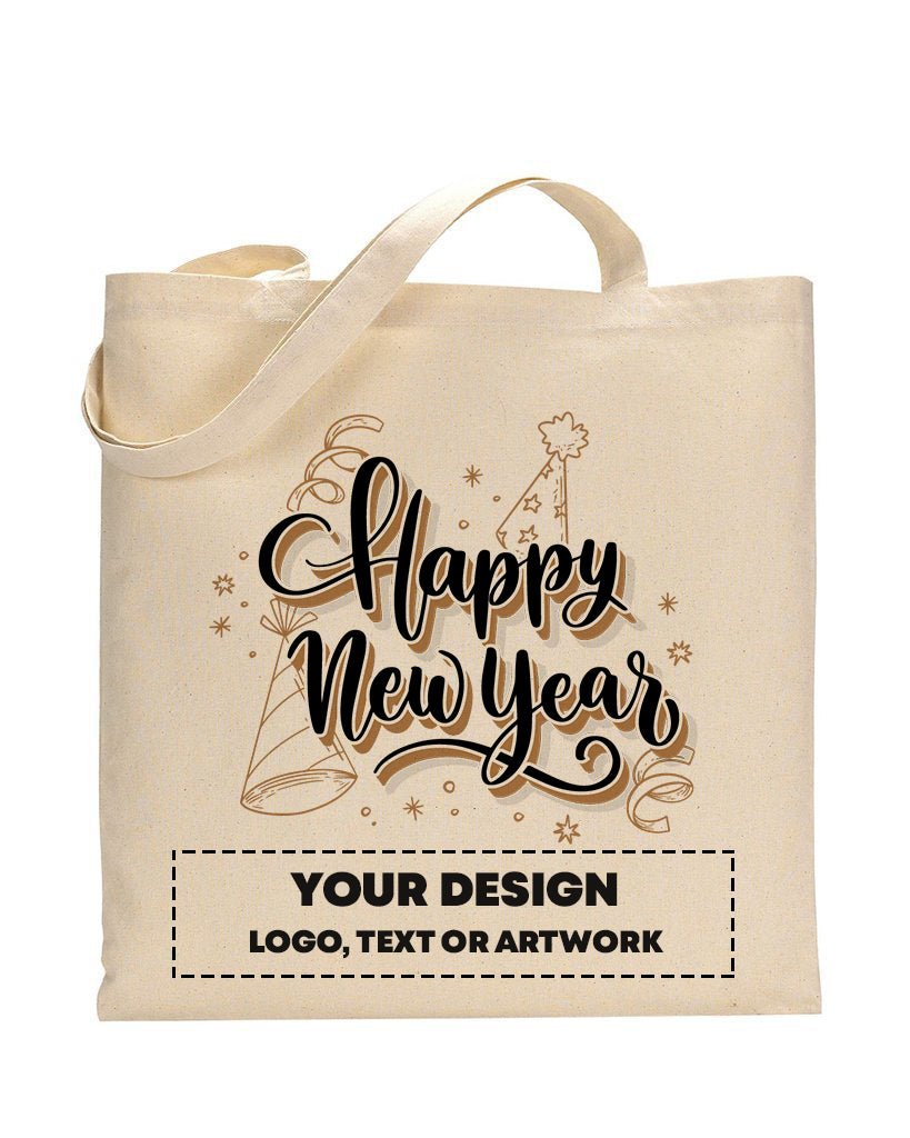 Happy New Year Tote Bag - New Year's Tote Bags