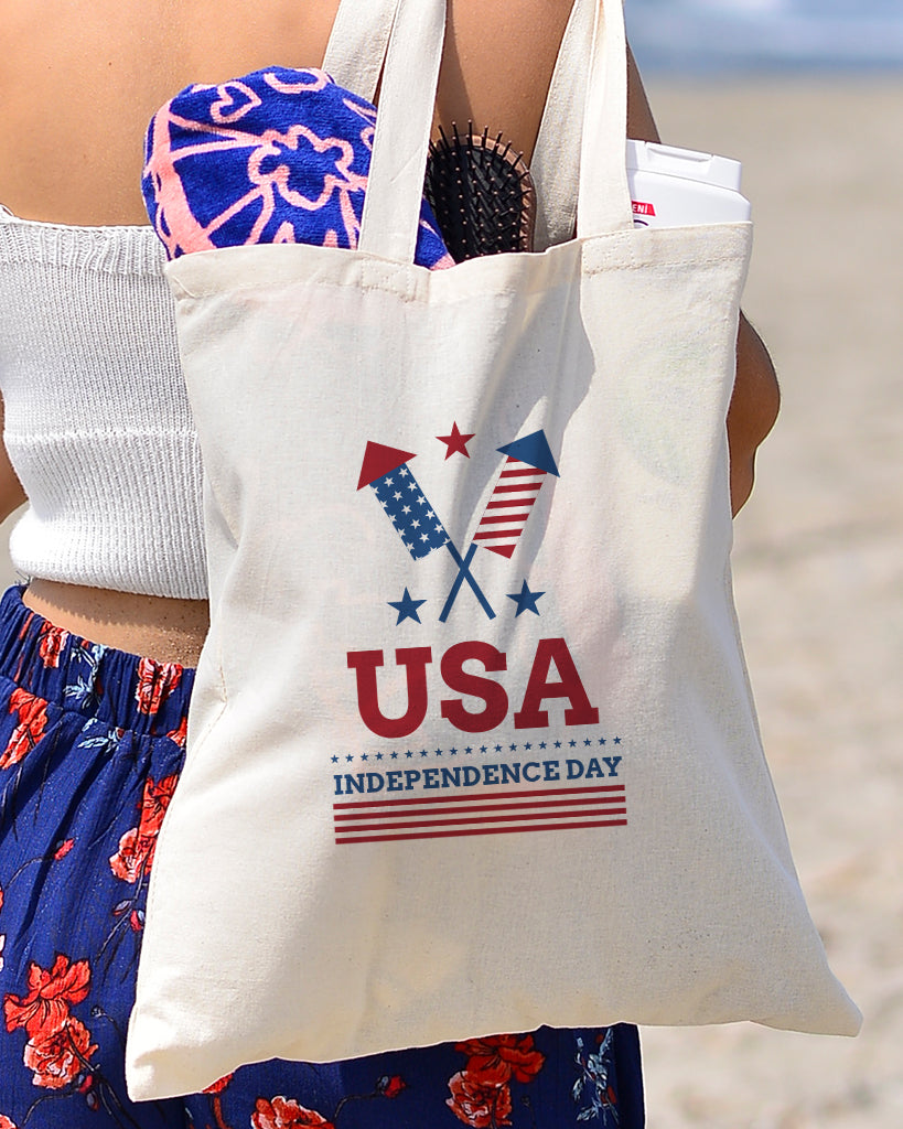 Let's Celebrate Tote Bag - 4th Of July Tote Bags