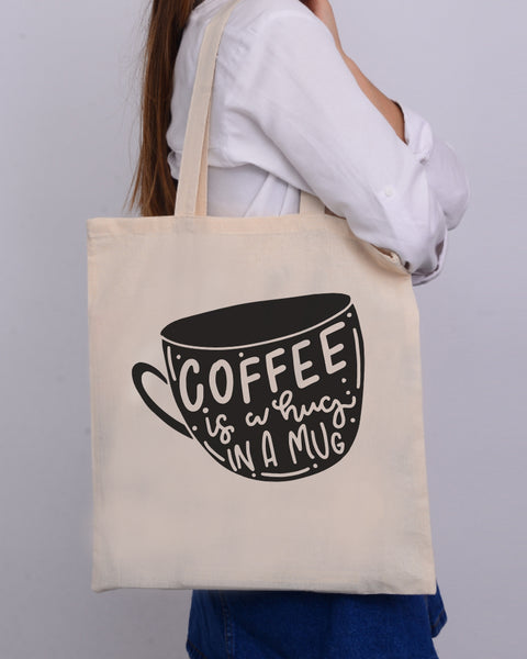 Tote Bag Coffee & Candles
