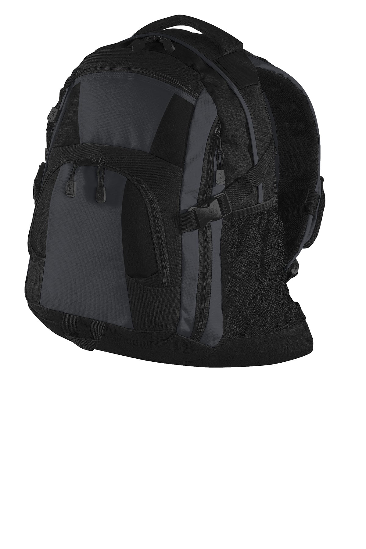 All-in-One Urban Backpack with Laptop Sleeve, Black / Magnet / Black by Tote Bag Factory